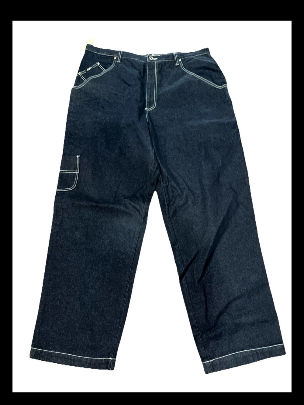 Men’s Vintage Karl Kani Jeans mens 40x34 Denim Baggy Carpenter Hip Hop Skater